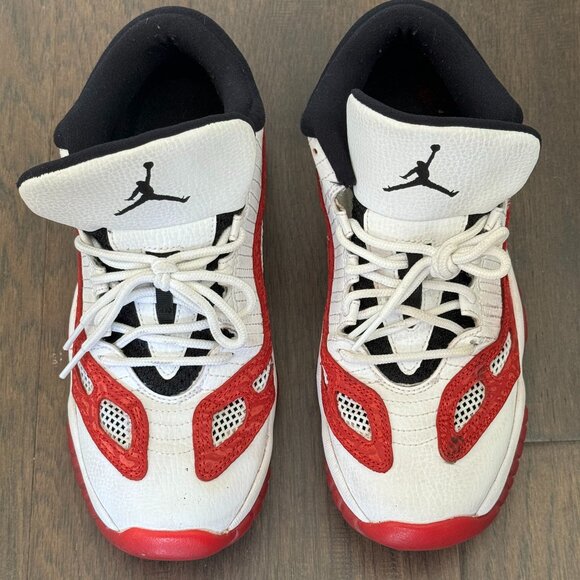 Air Jordan 11 Retro Low IE 6Youth 6y Shoes Sneakers White Gym Red